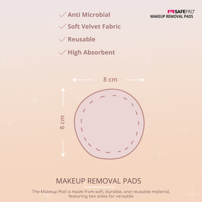 Make Up Removal pads -Safepad™ - realreliefindia
